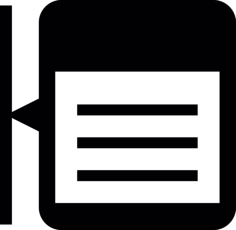 Public Message Line Art Svg Vector, Free Vectors File